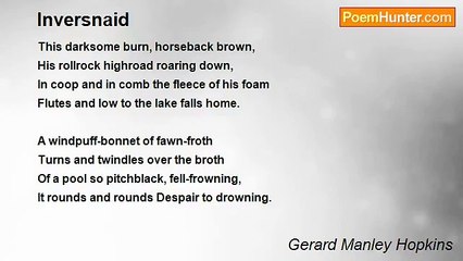Gerard Manley Hopkins - Inversnaid