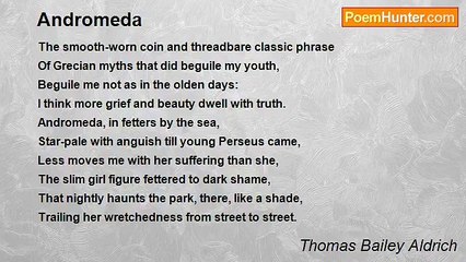 Thomas Bailey Aldrich - Andromeda