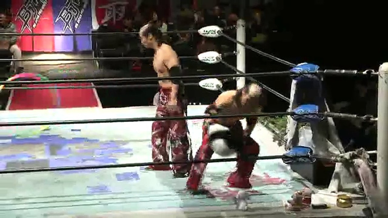 Shu & Kei Brahman vs. Saburo Inematsu & Ryuichi Sekine (BJW)