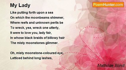 Mathilde Blind - My Lady