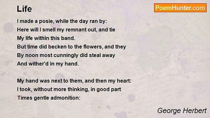 George Herbert - Life