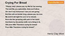 Henry Clay Work - Crying For Bread