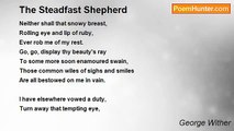 George Wither - The Steadfast Shepherd