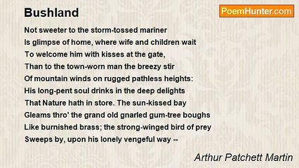 Arthur Patchett Martin - Bushland