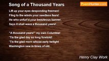 Henry Clay Work - Song of a Thousand Years
