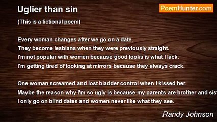 Randy Johnson - Uglier than sin