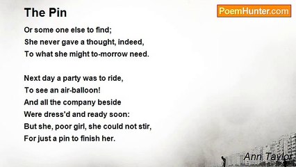 Ann Taylor - The Pin