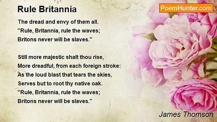 James Thomson - Rule Britannia