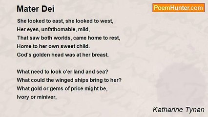 Katharine Tynan - Mater Dei