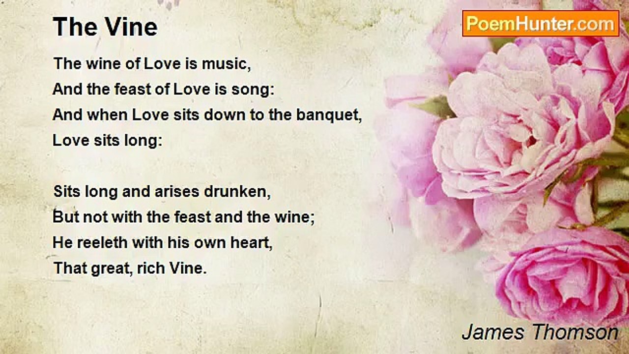 James Thomson - The Vine