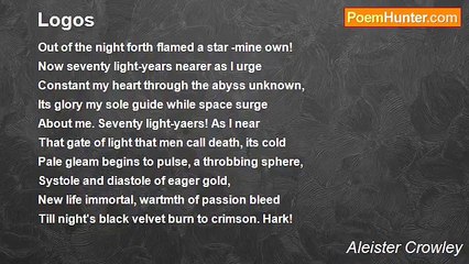 Aleister Crowley - Logos