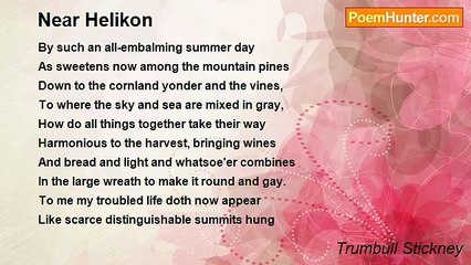 Trumbull Stickney - Near Helikon