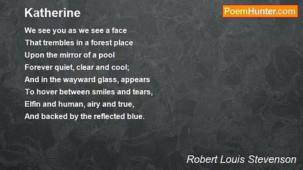 Robert Louis Stevenson - Katherine