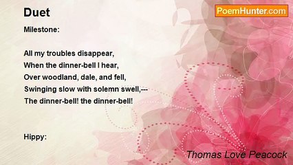 Thomas Love Peacock - Duet