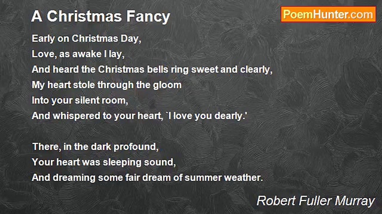 Robert Fuller Murray - A Christmas Fancy