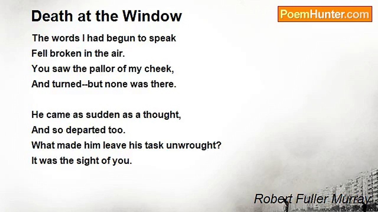 Robert Fuller Murray - Death at the Window