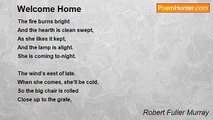 Robert Fuller Murray - Welcome Home