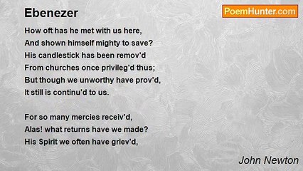 John Newton - Ebenezer