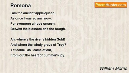 William Morris - Pomona