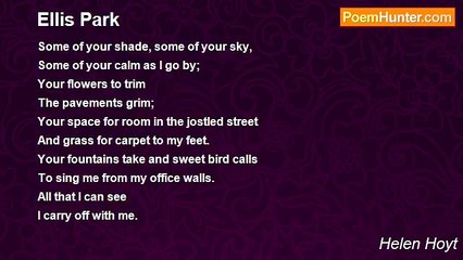 Helen Hoyt - Ellis Park