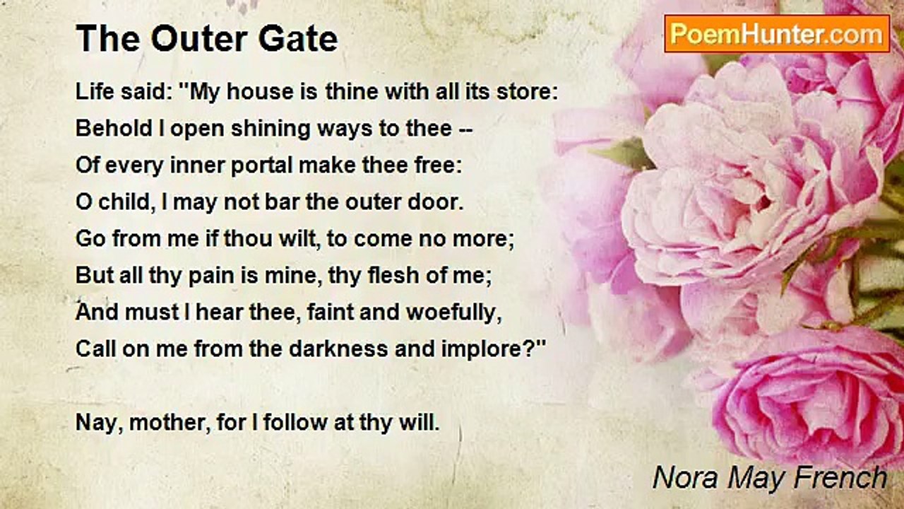 Nora May French - The Outer Gate