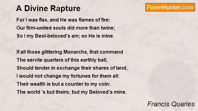 Francis Quarles - A Divine Rapture