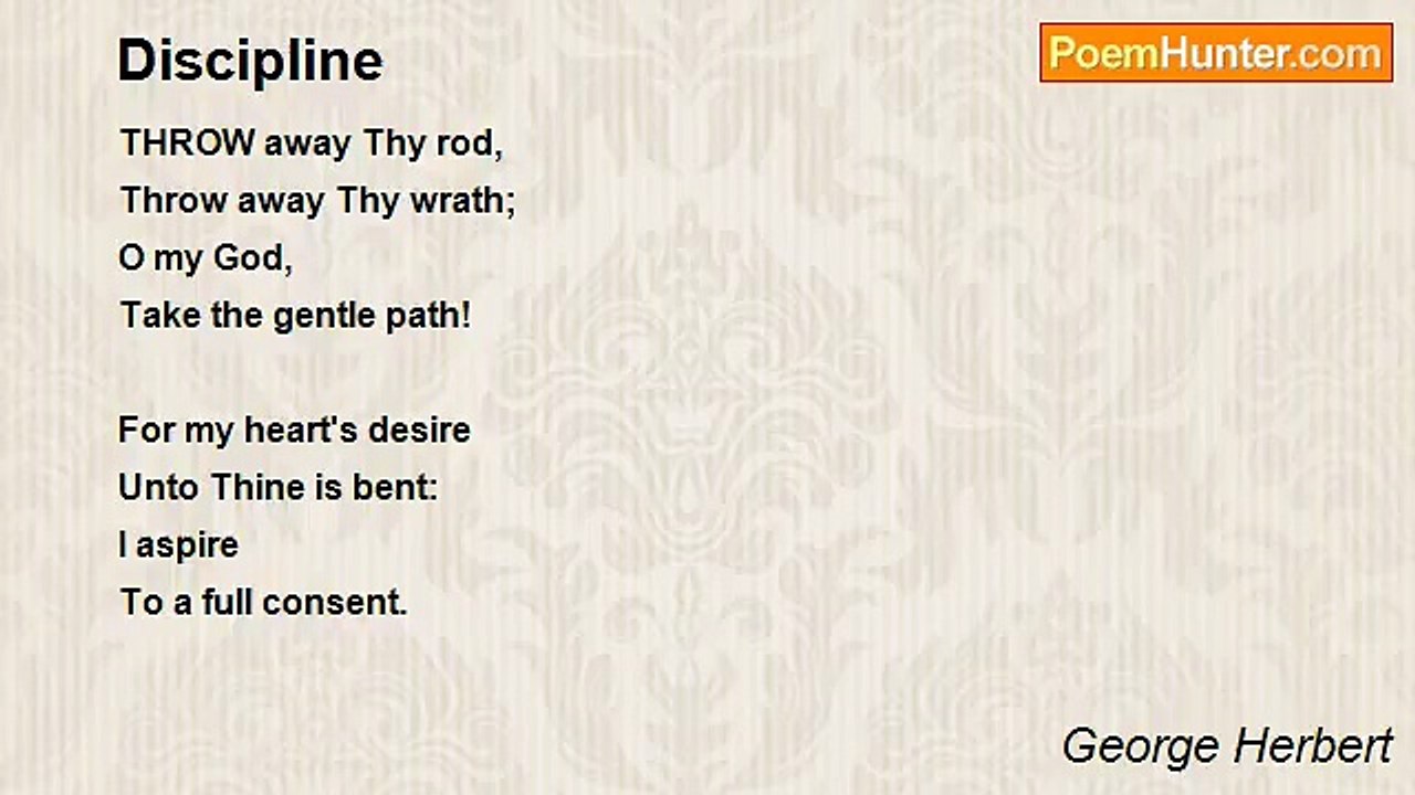 George Herbert - Discipline