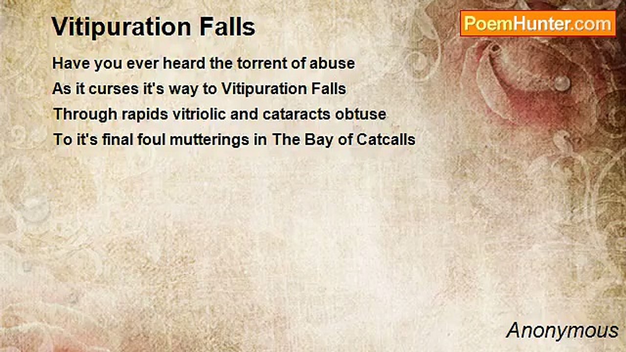 Anonymous - Vitipuration Falls