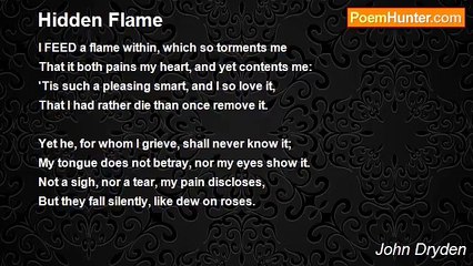 John Dryden - Hidden Flame