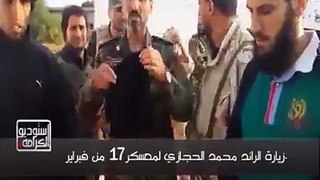 Libyan Army Spokesman Major Mohammed Hijazi tours Camp 17 February in Benghazi