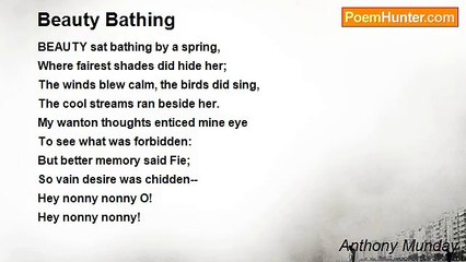 Anthony Munday - Beauty Bathing
