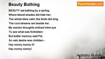 Anthony Munday - Beauty Bathing