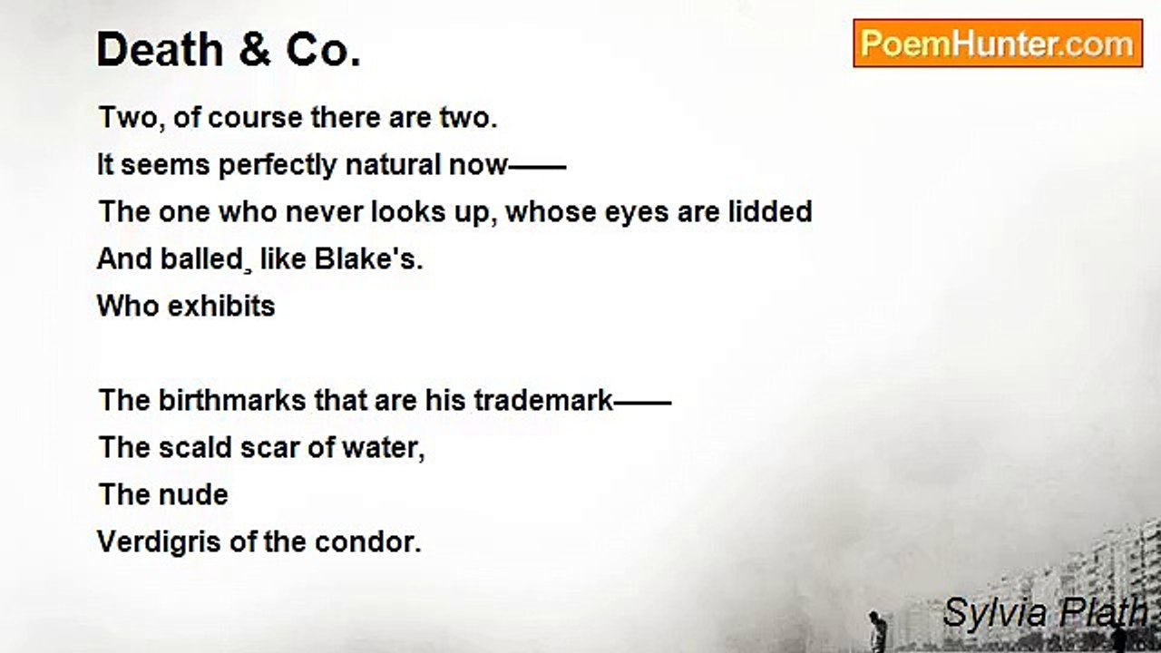 Sylvia Plath - Death & Co.