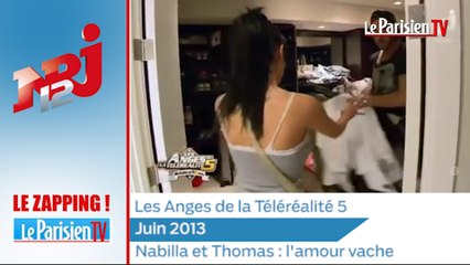 ZAPPING. Nabilla et Thomas, l'amour vache.