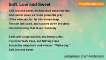 Johannes Carl Andersen - Soft, Low and Sweet