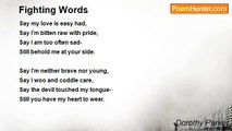 Dorothy Parker - Fighting Words