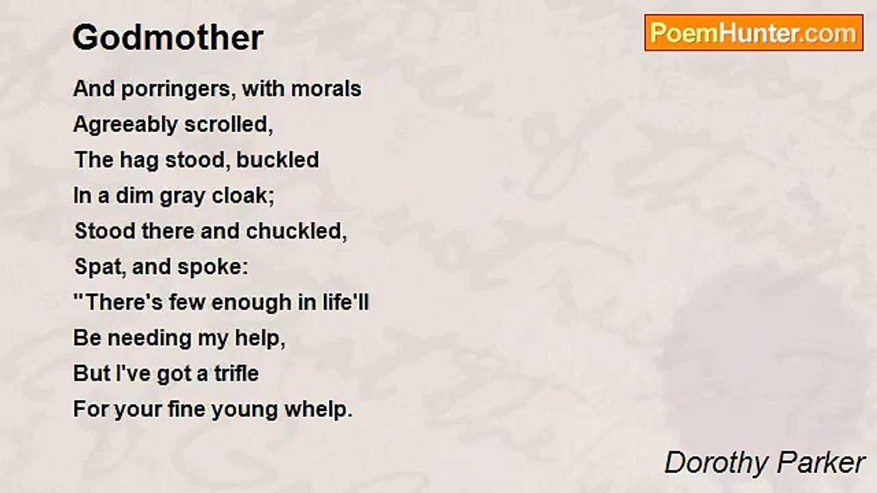 Dorothy Parker - Godmother