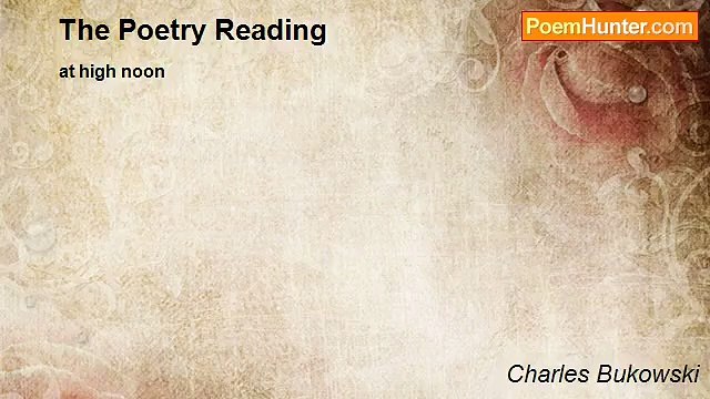 Charles Bukowski - The Poetry Reading