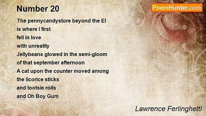 Lawrence Ferlinghetti - Number 20