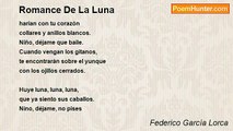 Federico García Lorca - Romance De La Luna