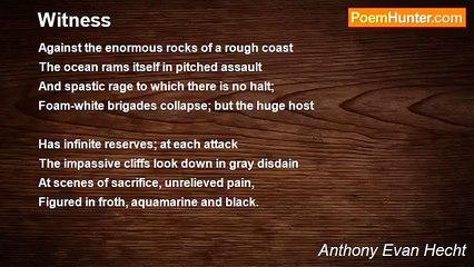Anthony Evan Hecht - Witness