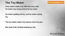 Russell Edson - The Toy-Maker