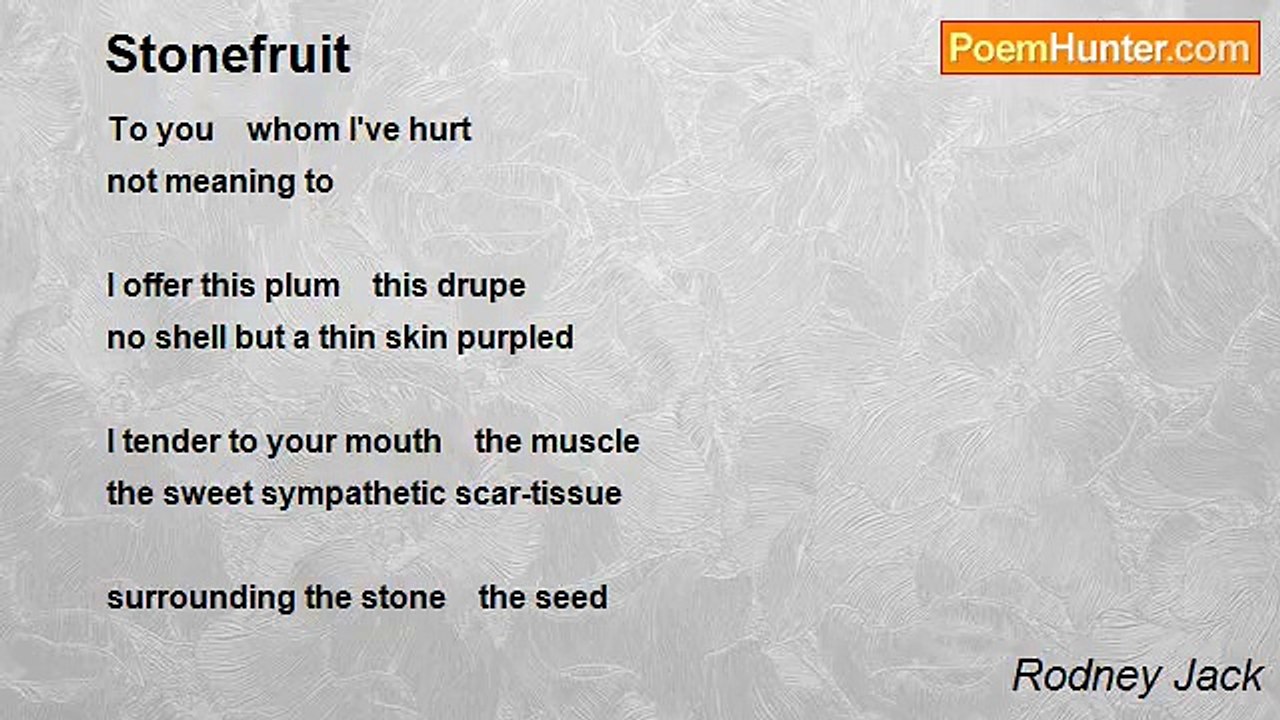 Rodney Jack - Stonefruit