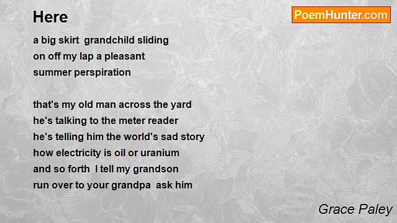 Grace Paley - Here