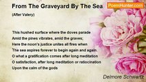 Delmore Schwartz - From The Graveyard By The Sea