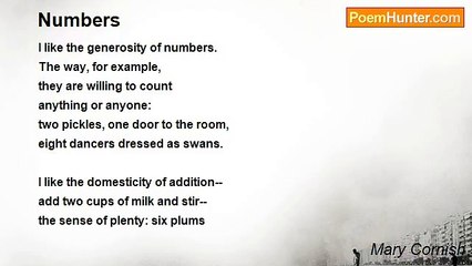 Discover the Fascinating World of Numbers with Mary Cornish ✨