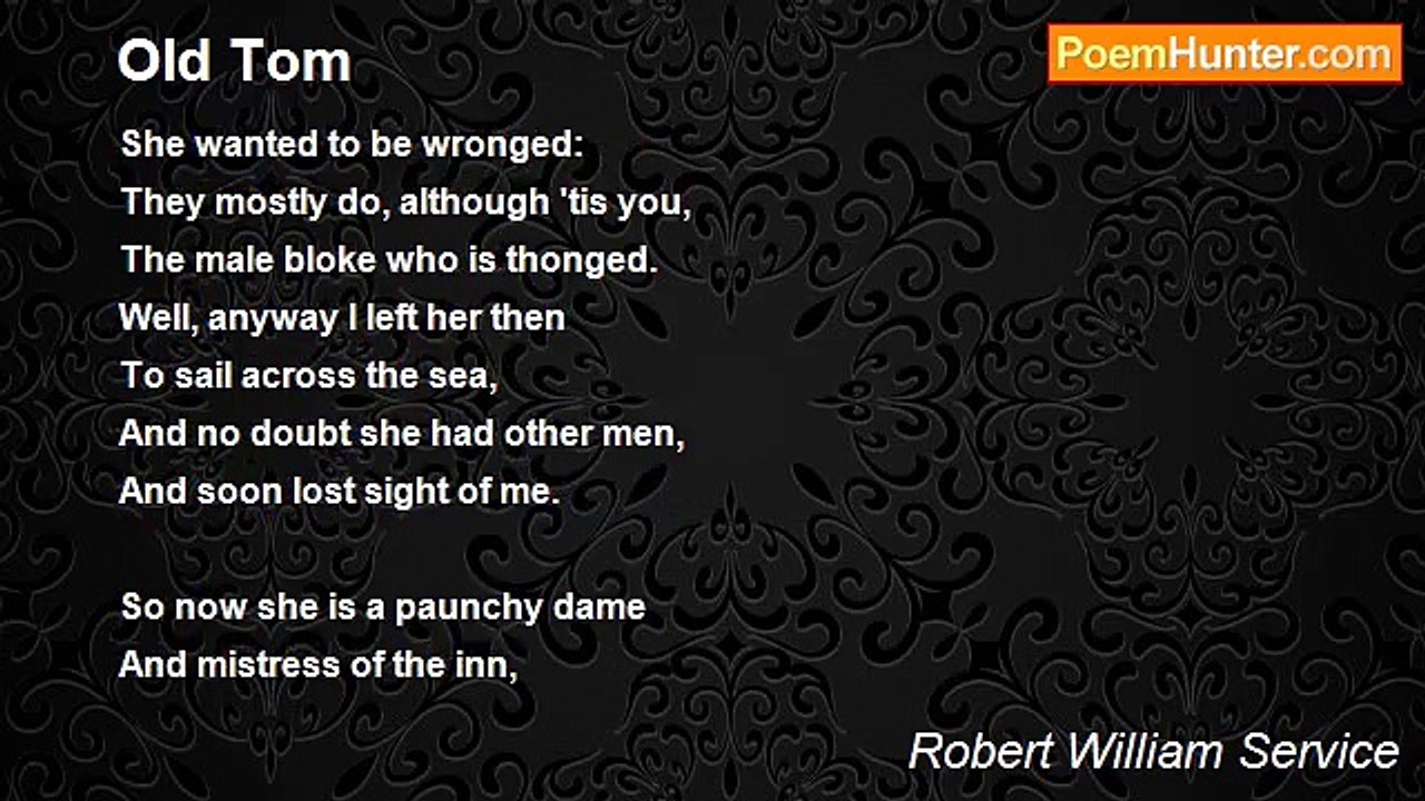 Robert William Service - Old Tom