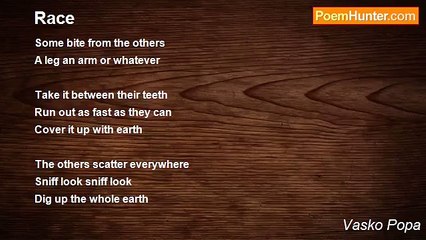 Vasko Popa - Race