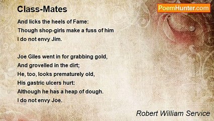 Robert William Service - Class-Mates