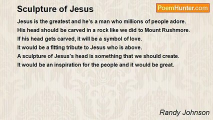 Randy Johnson - Sculpture of Jesus